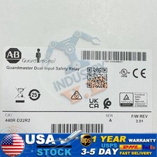 AB 440R-D22R2 Guardmaster Dual Input DI Safety Relay GSR 440RD22R2 US Free Tax