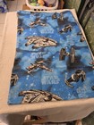 Vintage Star Wars Handmade Pillow Cases (2) 20x 32 Millenium Falcon,x-wing. — photo 2