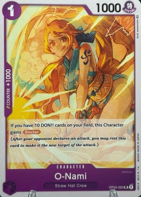   O-Nami   OP05-062 Awakening of the New Era One Piece TCG NM