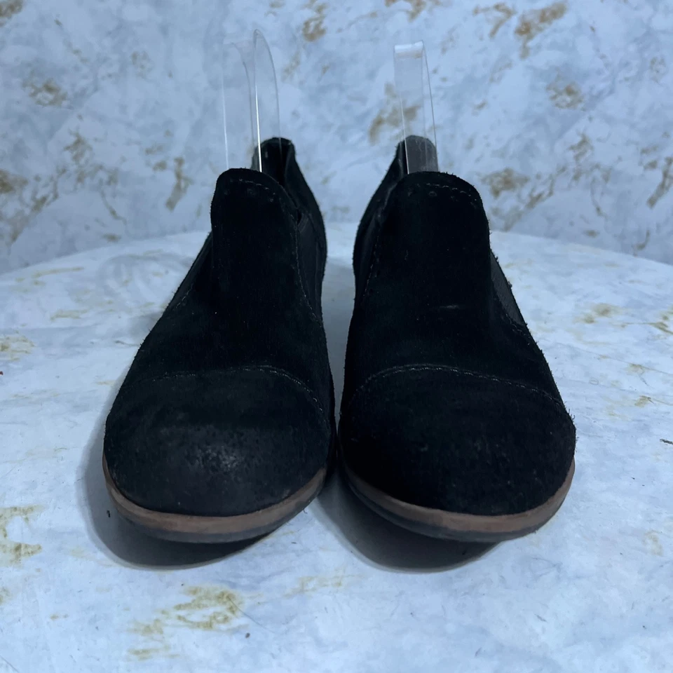 Korks by Kork Ease Mujer Talla 8.5 Zapatos Negro Gamuza Cómodo Moda Botines Foto 2 de 4