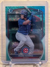 2023 Bowman Chrome Pedro Ramirez RC Rookie First Aqua Shimmer Refractor #'d /125