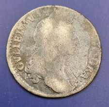 1697 William III Sterling Silver Shilling Ref C176