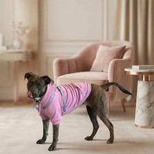 Arnés con capucha para perros FURMATE 2XL rosa arnés incorporado polar nuevo con etiquetas perros grandes