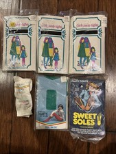 Lot Of 6 Vintage Children  s Stockings And Socks Various Sizes