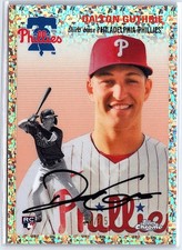2023 Chrome Platinum Dalton Guthrie #117 Rose Gold Mini-Diamond #/75 Phillies