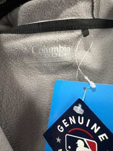 NWT San Francisco Giants Columbia Golf Omni-Wick Full-Zip Jacket Gray Size XL - Picture 2 of 4