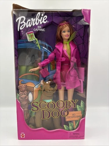 Scooby Doo Barbie as Daphne Vintage 2001 MATTEL #55887 NEW IN BOX