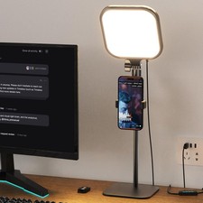 Zoom Lighting for Computer, Video Conference Lighting for Video Calls, Desk L...
