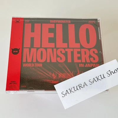BABYMONSTER HELLO MONSTERS IN JAPAN 2025.04.13 K-ARENA CD Regular Edition - Photo 1/4