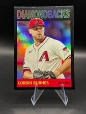 Corbin Burnes 2025 Topps Archives Black Parallel Diamondbacks #95