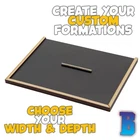 MDF Movement Tray 60mm x 30mm Magnets & Adhesive Sheet for Wargaming Miniatures