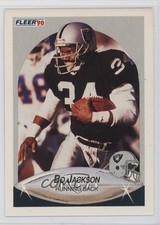 1990 Fleer Bo Jackson #256 16tx