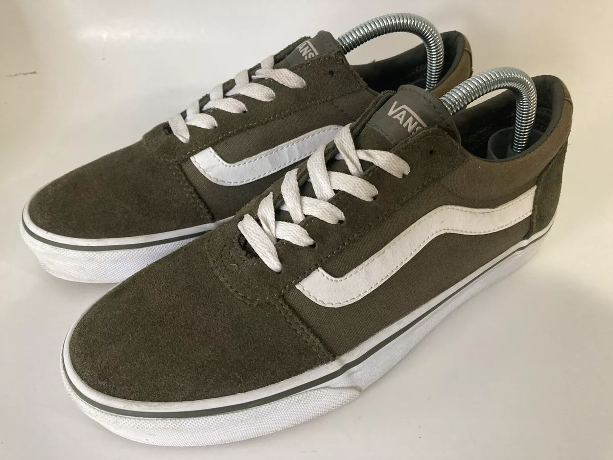 Olive green vans best sale womens