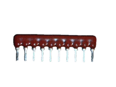   10x Widerstandsnetzwerk 100Kx5 10-PIN ROT Resistor Array BI TT Electronics