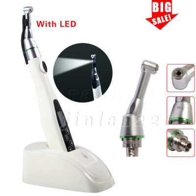 Dental Wireless LED Endo Motor Root Canal Treatment 16:1  Contra Angle head