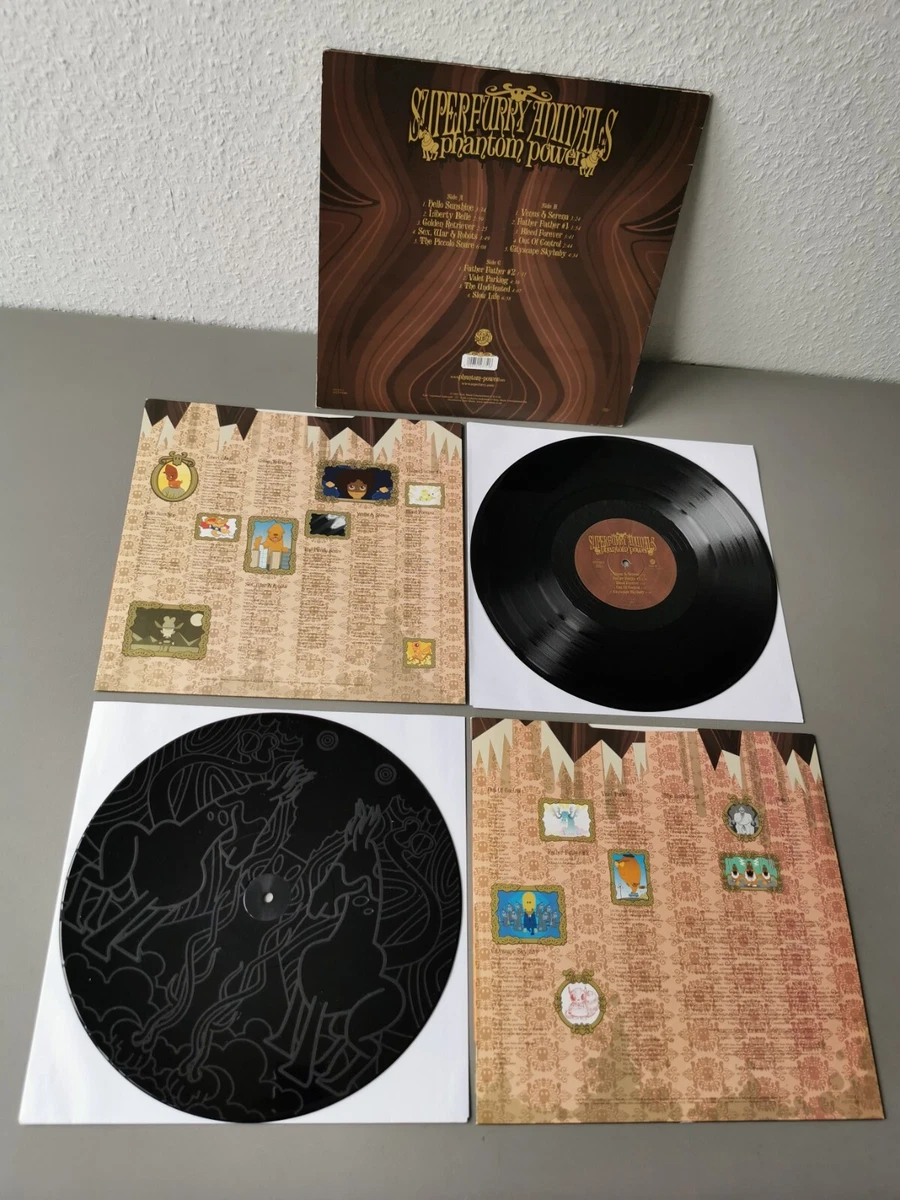 SUPER FURRY ANIMALS original Vinyl 2LP Phantom Power (2003 Epic Records UK)