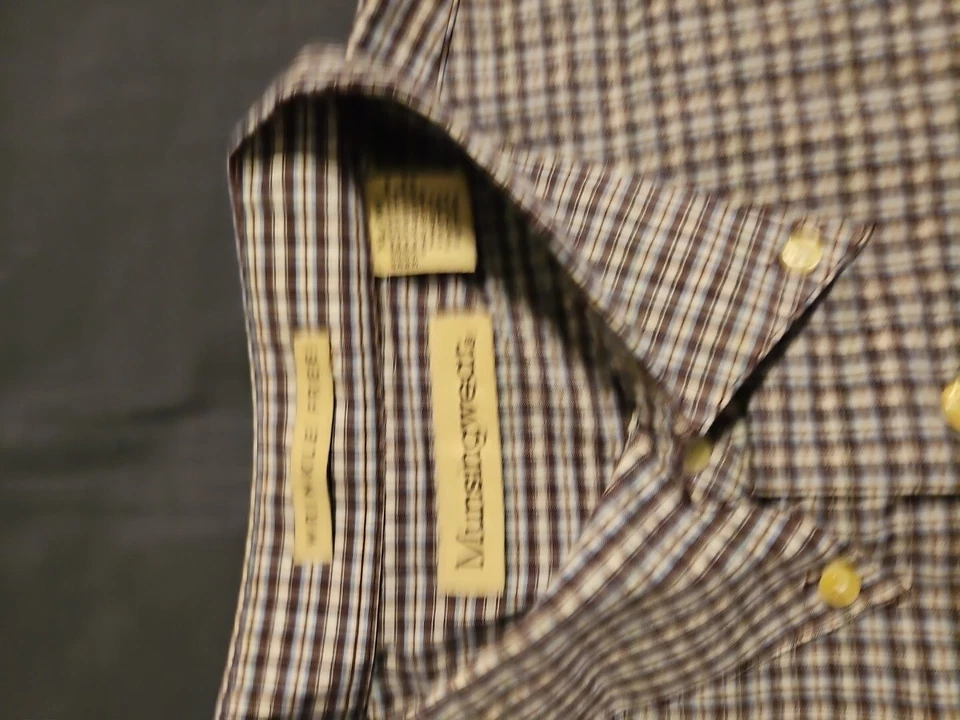 Camisa Penguin Munsingwear com botões adulto GG nova etiqueta de largura. - Imagem 3 de 4