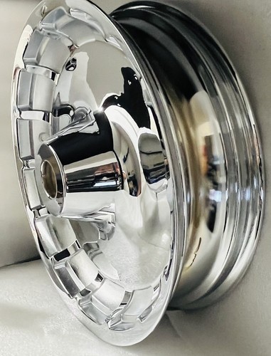 HARLEY SOFTAIL FAT BOY 2018 -25 FRONT CUSTOM CHROME WHEEL ROTORS OEM EXCHANGE - Picture 7 of 17