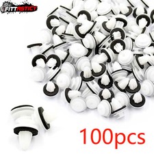 100x Plastic Rivet Car Door Trim Retainer Clips For Mitsubishi Outlander 100x Plastic Rivet Car Door Trim Retainer Clips For Mitsubishi Outlander