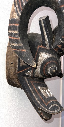 Bwa Vintage wood Ram mask from Burkina Faso or Nunuma / Nuna Africa Sculpture - Picture 21 of 24