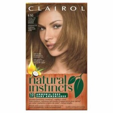 Clairol Natural Instincts Hair Color 6.5G Lightest Golden Brown   Formerly 11G  