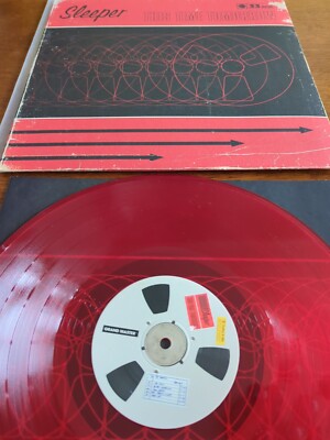 Sleeper This Time Tomorrow Ltd Red Vinyl Signed Cover Top Zustand Selten