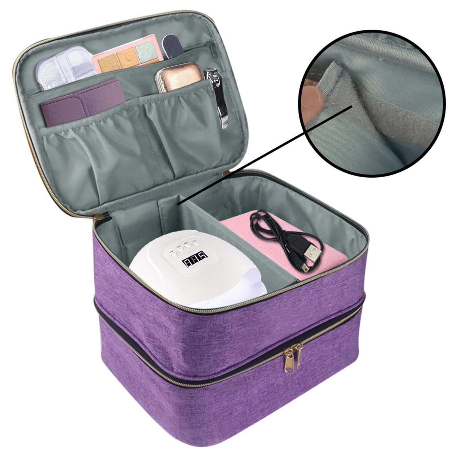 Nail Carrying Case Bag Large Capacity Nail Organizer for eBay