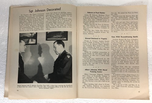 COCA~COLA VINTAGE AUGUST 1945 THE RED BARREL - Picture 10 of 18