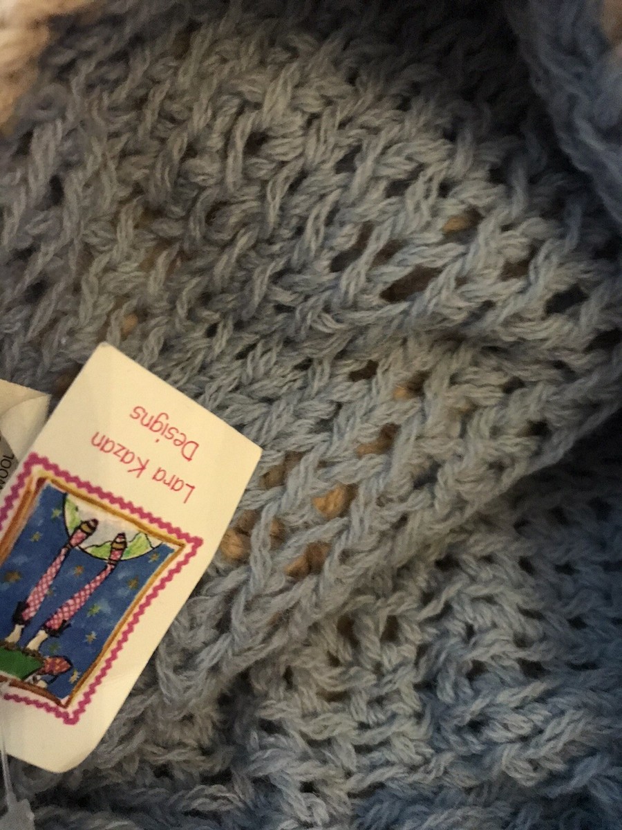 LARA KAZAN DESIGNS ONE SIZE KHAKI/BLUE NEW WITH TAGS - $110 LARA KAZAN DESIGNS ONE SIZE KHAKI/BLUE NEW WITH TAGS - $110  main image 2