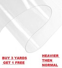 High Quality Clear Plastic Waterproof Tablecloth Protector Vinyl PVC Material