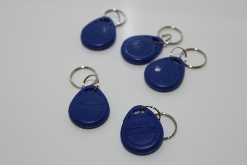 5 x YARONGTECH 125KHz RFID Proximity ID Card Token tags Key Fobs Access Control - Picture 2 of 2