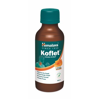 Koflet Cough Syrup Himalaya 25% Honey For Cough Sore Throat