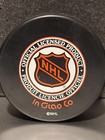 PHOENIX COYOTES VINTAGE NHL VEGUM MFG. SLOVAKIA OFFICIAL HOCKEY PUCK — photo 4
