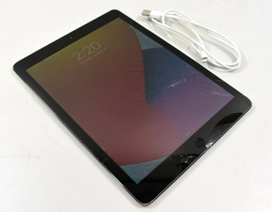 Apple iPad Air A1566 Generation 2 Wi-Fi 64GB 9.7in Space Gray - MGKL2LL/A