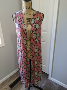 lularoe sleeveless cardigan