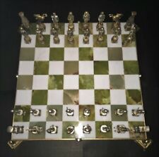 KASPAROV Grandmaster Silver & Bronze Chess Set