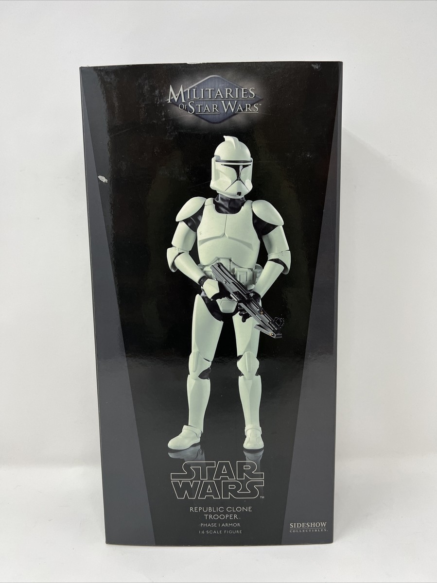Star Wars Sideshow Collectibles REPUBLIC CLONE TROOPER PHASE 1