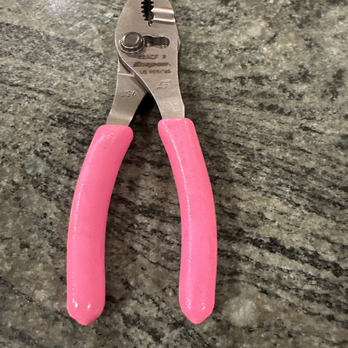 Snap on 46acf 6” talon grip combination slip joint pliers pink | eBay