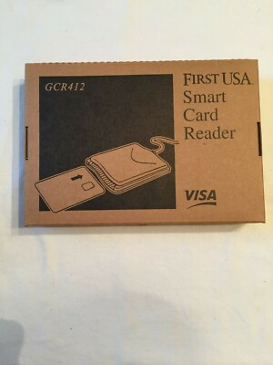 First USA Visa Smart Card Reader (GCR412) ''Unlock The Power Of Your Smart Card''