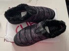 Ryka Nylon Camo Faux Fur Slip-On Mules - Anise Camo In Black Bean Size 7.5 M — photo 3