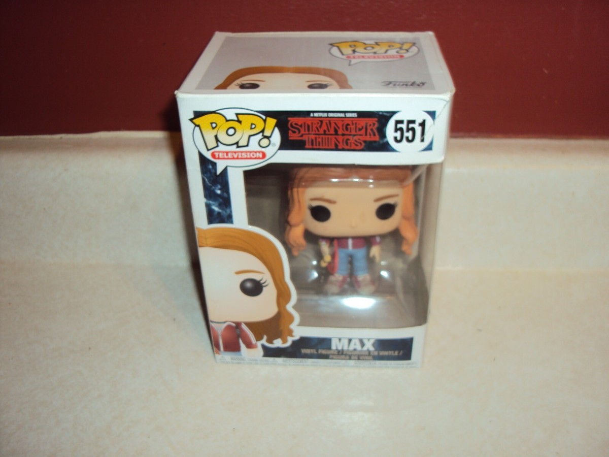P.O.P　2点 STRANGER THINGS MAX WITH SKATEBOARD 551 SEASON 2 FUNKO VINYL POP