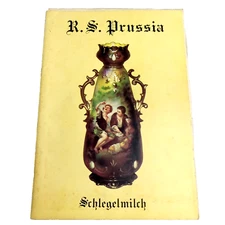 R.S. RS PRUSSIA Schlegelmilch Porcelain Marks Reference Book Handbook RARE
