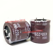 Aluminum Electrolytic Capacitor 220uF 220 UF 450V 400V Brand New