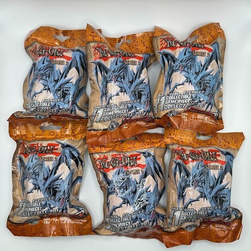 6x Yugioh Heroclix Serie 2 Precinto de Fábrica Nuevo Mystery Packs Coleccionable