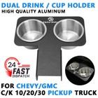 Aluminum For CHEVY GMC C/K 10/20/30 Pickup Truck Drink  Cup Holder Kit 1973-1987