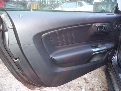 FORD MUSTANG 2.3 ECOBOOST S550 NS PASSENGER LEFT SIDE DOOR CARD MW17DYG - Picture 3 of 6