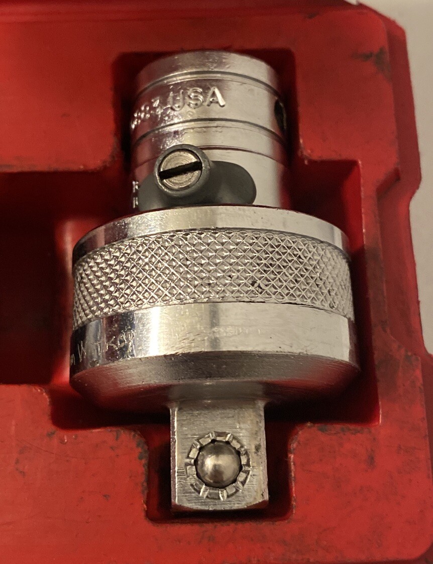 Snap On Torqometer Dial Torque Wrench 1/2 With Ratchet Adaptor In