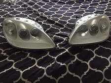 1 set = 2 2005-2013 C6 Corvette Headlight Replacement Lens W/ GLUE SEALANT