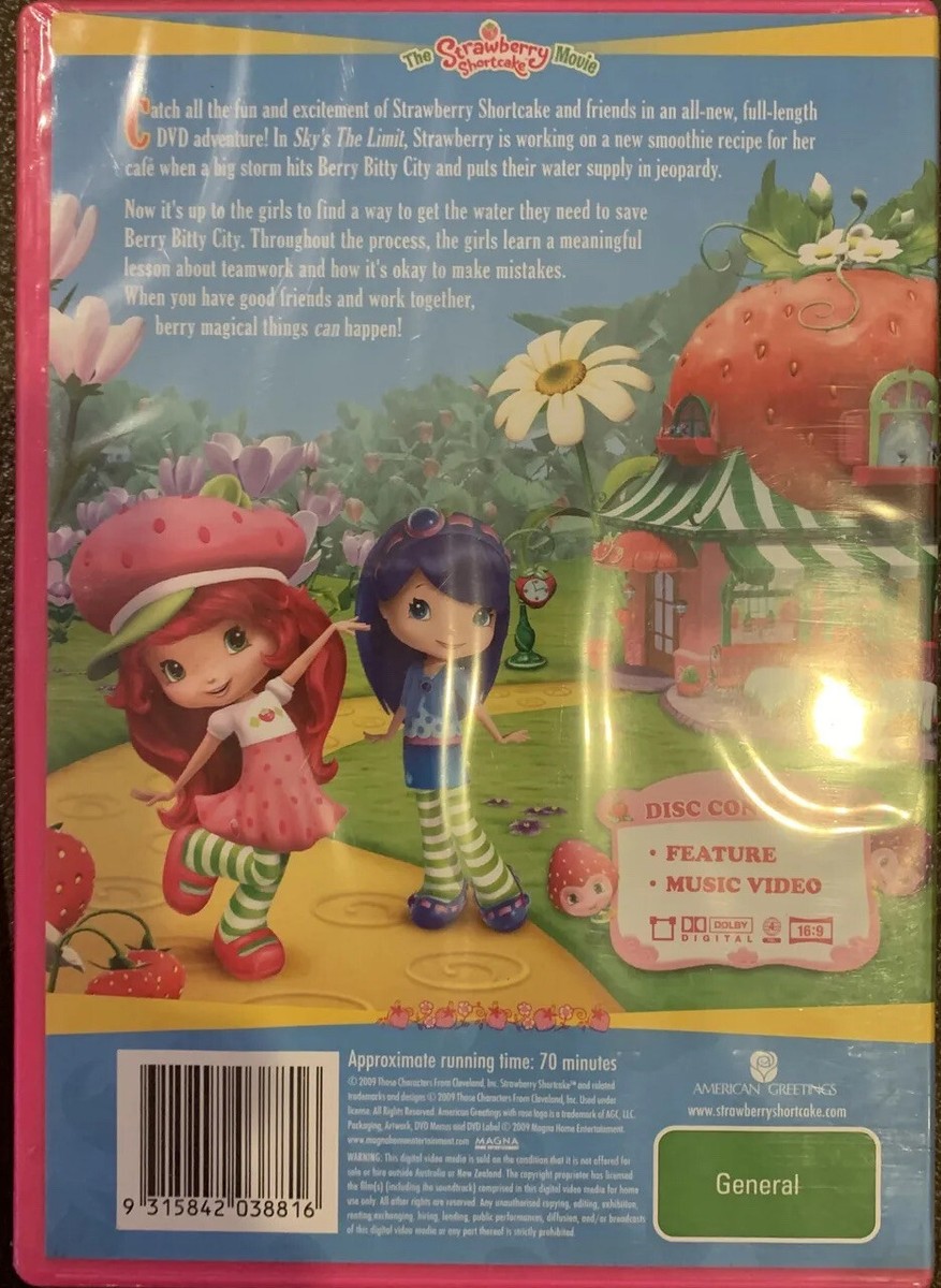 DVD NEW: Strawberry Shortcake - 2003 Musical Pre-School Animation