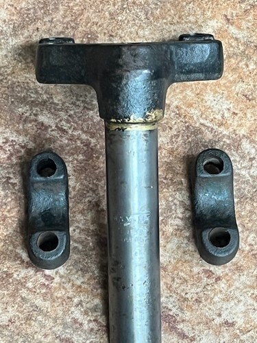 Raro Soldado 1" Roscado SR DOBLE ABRAZADERA VÁSTAGO Japón Old School BMX Cuello Pluma - Imagen 9 de 13